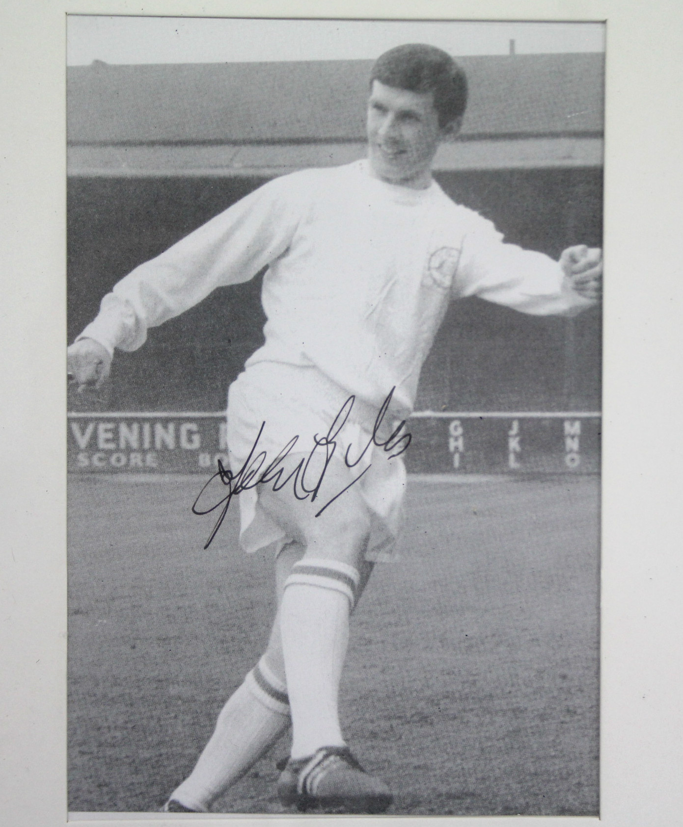 Five 1960’s “LEEDS GLORY YEARS” Autographed Footballer photographic postcards includes the