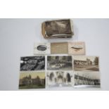 Approximately seventy loose postcards, early-mid 20th century – British views etc.; & three snap-
