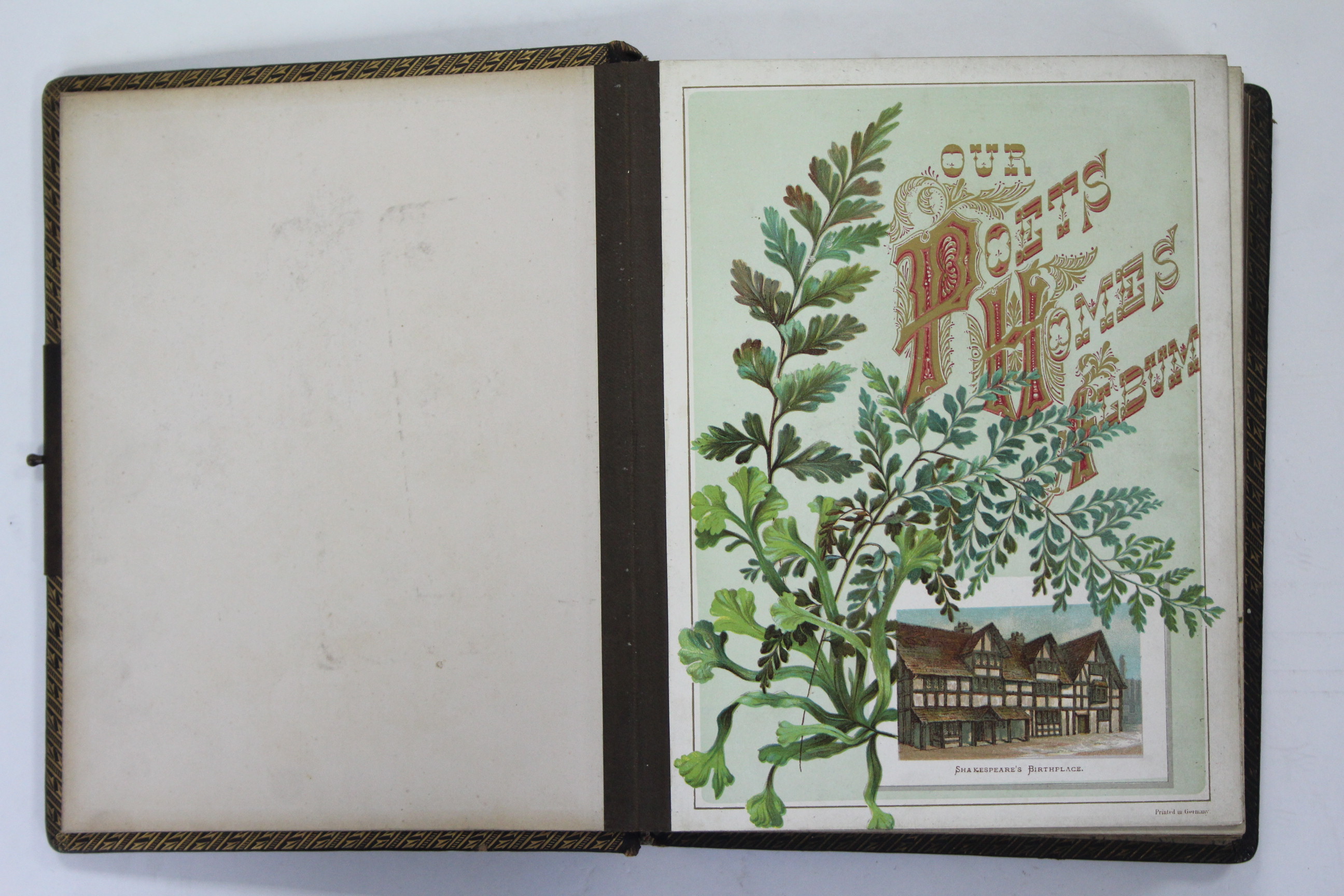 A Victorian leather-bound family photograph album containing forty-six black & white carte-de-visite - Image 2 of 9