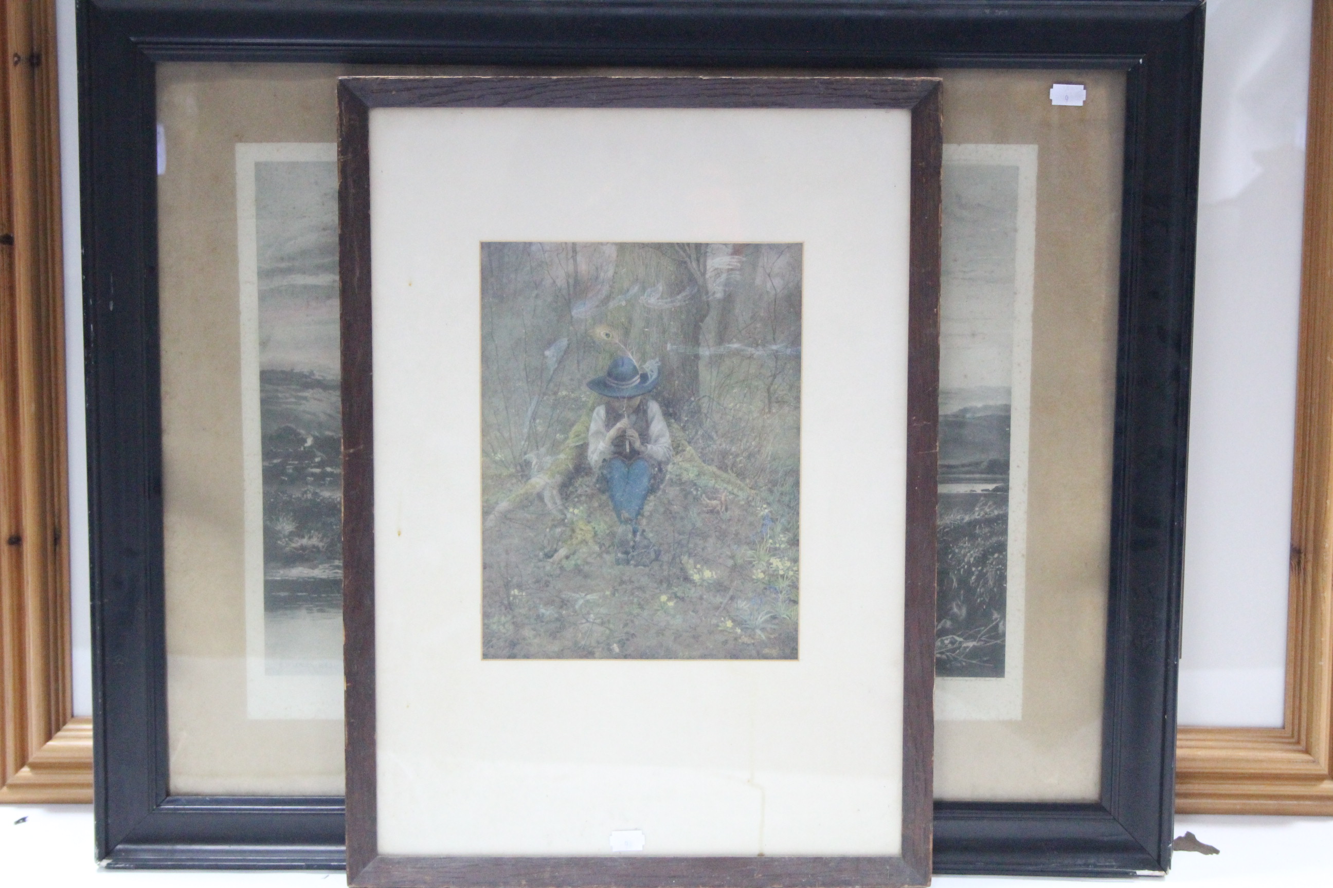 Nine various decorative prints, all framed. - Image 5 of 9