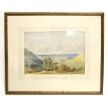 HULME, F. W. A landscape, possibly the Malverns, inscribed on reverse & dated 1827; watercolour: