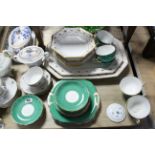 Various items of decorative dinner & teaware, part w.a.f.