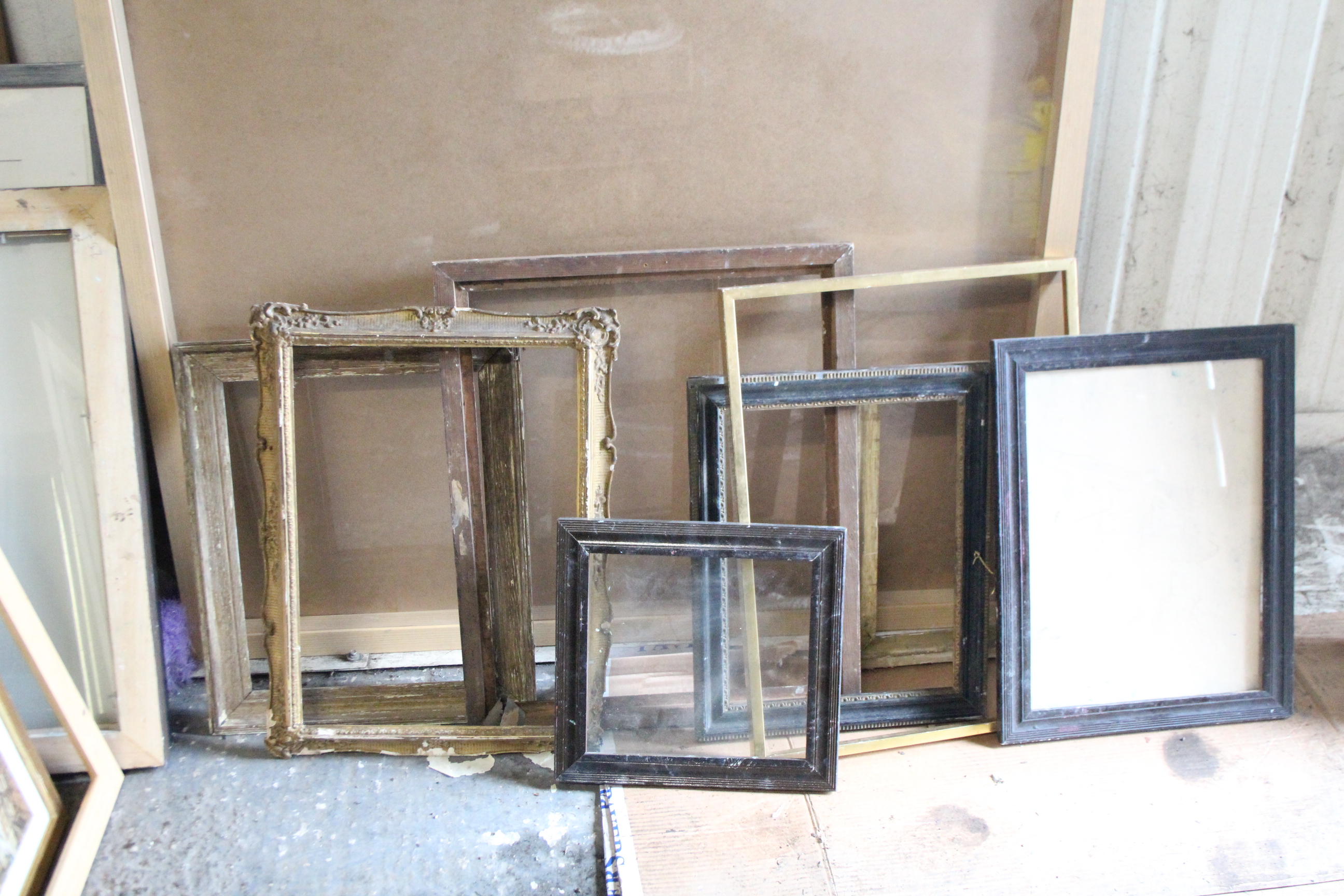 Various decorative pictures; picture frames; & canvases. - Image 6 of 10