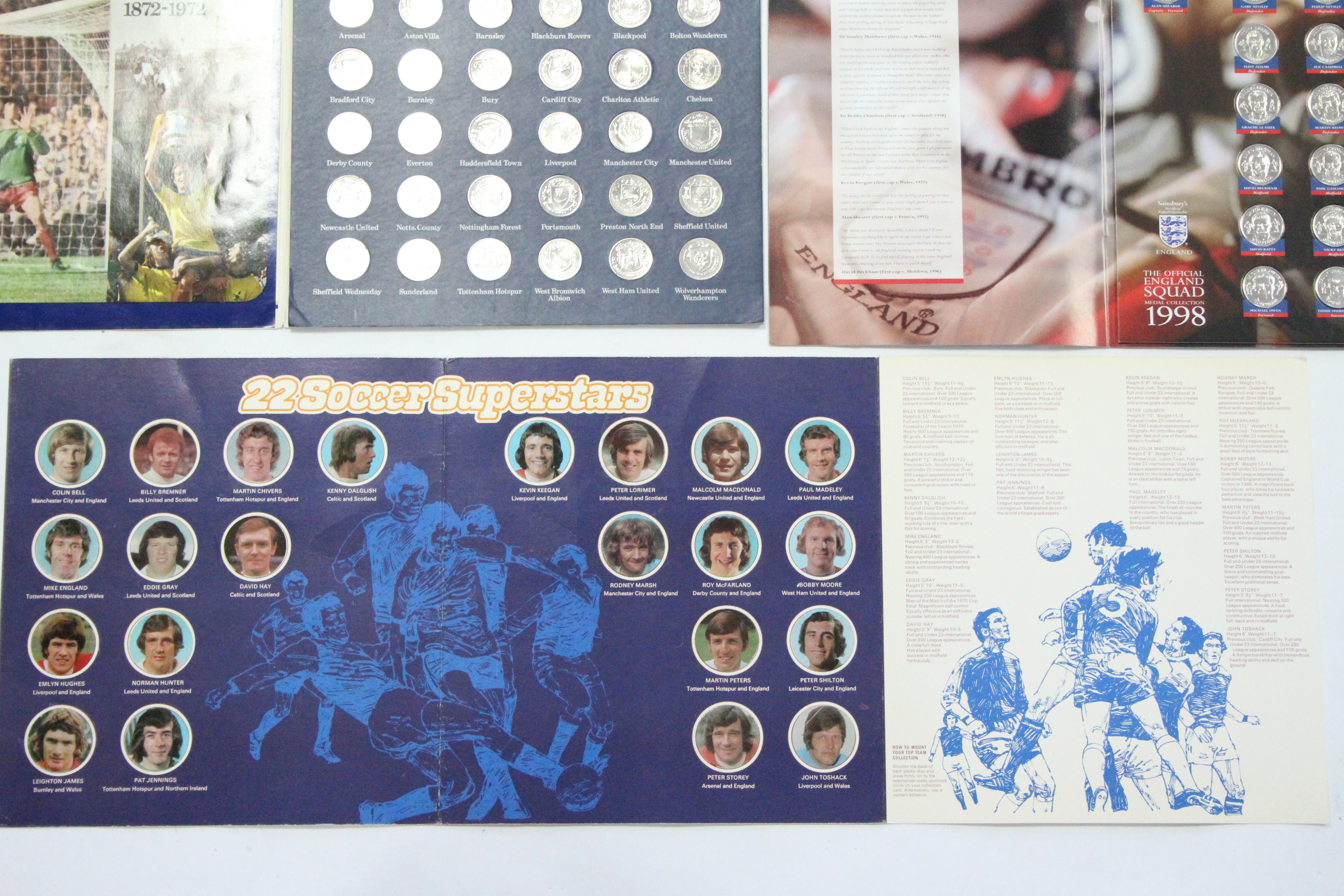 An Esso coin set “F. A. Cup Centenary 1872-1972”; a ditto “Top Team Collection” set; & a Sainsbury’s - Image 4 of 5