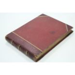 A late 19th century family photograph album containing sixty-two various British & foreign views &