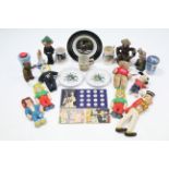 Various items relating to space travel & the moon landing; together with various items relating to