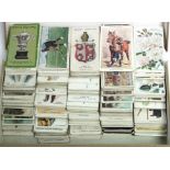 Approximately three hundred & seventy various cigarette cards by John Player, W. D. & H. O. Wills,