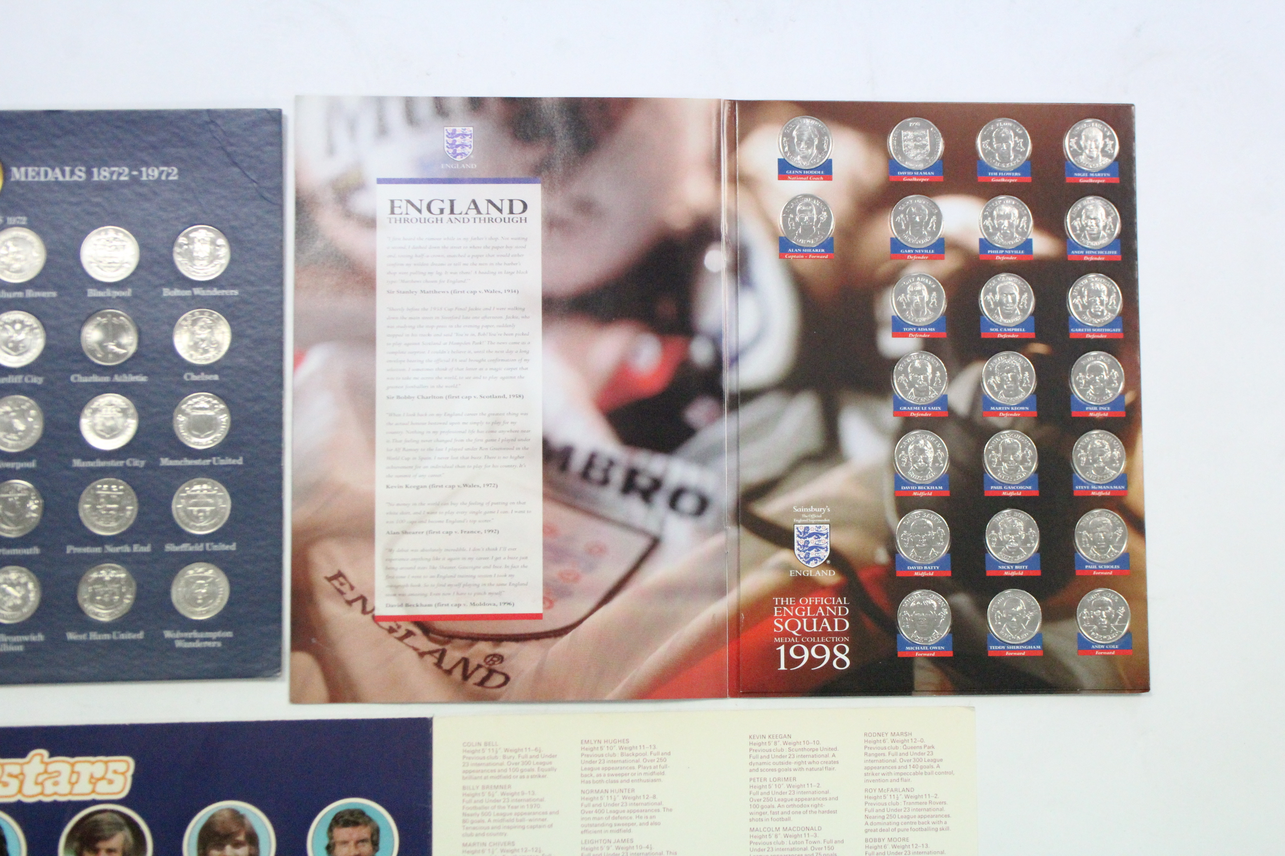 An Esso coin set “F. A. Cup Centenary 1872-1972”; a ditto “Top Team Collection” set; & a Sainsbury’s - Image 3 of 5