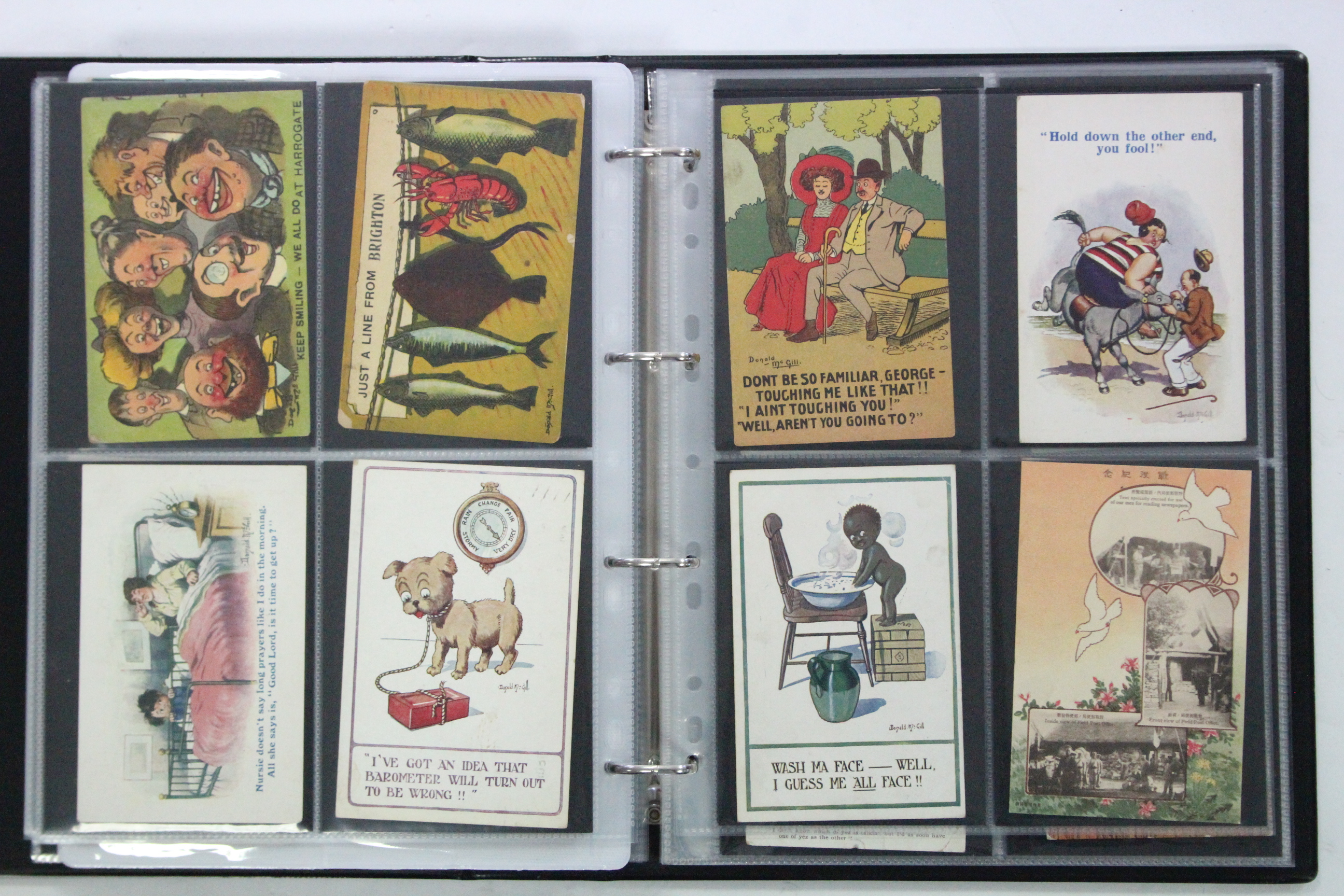 AN ALBUM OF APPROXIMATELY THREE HUNDRED POSTCARDS, EARLY-MID 20th CENTURY – MILITARY, ARTIST- - Image 6 of 7