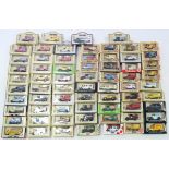 Approximately forty various Lledo scale model vehicles, all boxed.