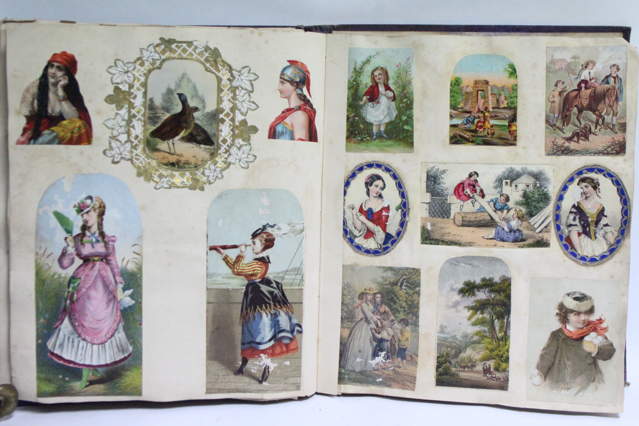 An album of Victorian & later scraps. - Image 5 of 9