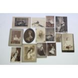 Approximately seventy various family photographs, carte-de-visites & cabinet cards, early-mid 20th