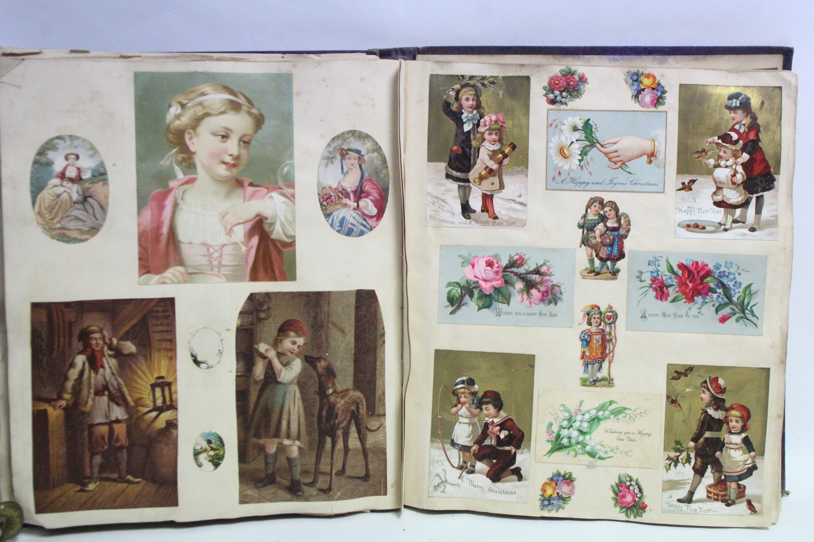 An album of Victorian & later scraps. - Image 7 of 9