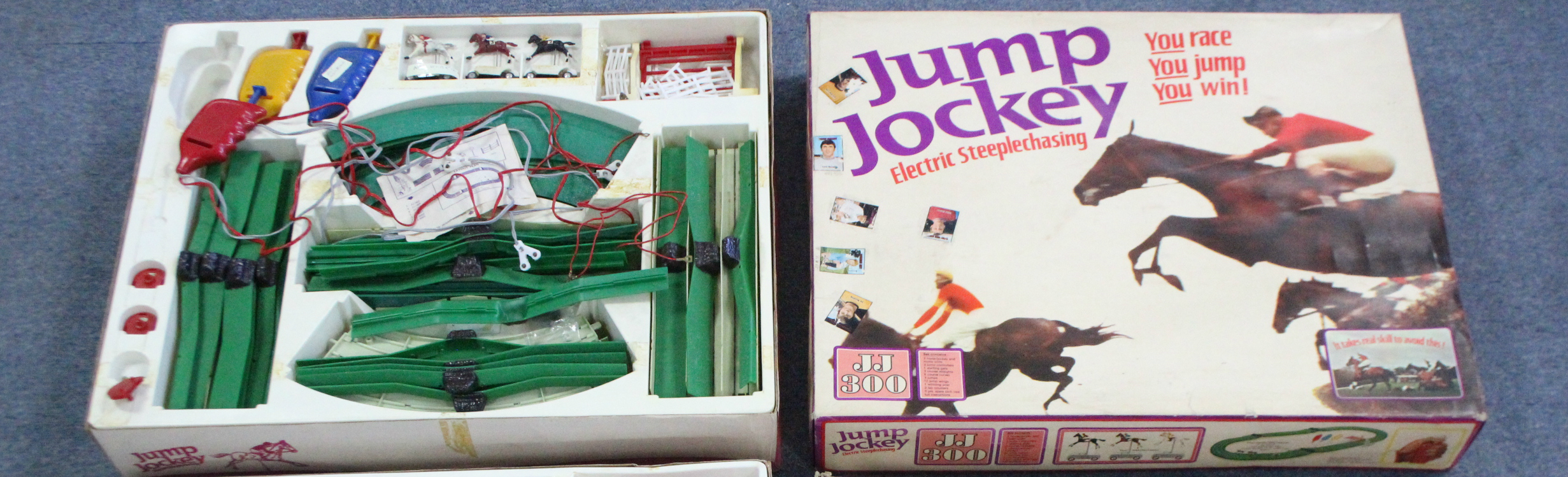 A Tri-ang “Jump Jockey” electric steeplechase game; & a Merit “Electric Derby” horse racing game - Image 2 of 3