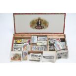 Various loose cigarette cards by John Player, Mitchells, etc.