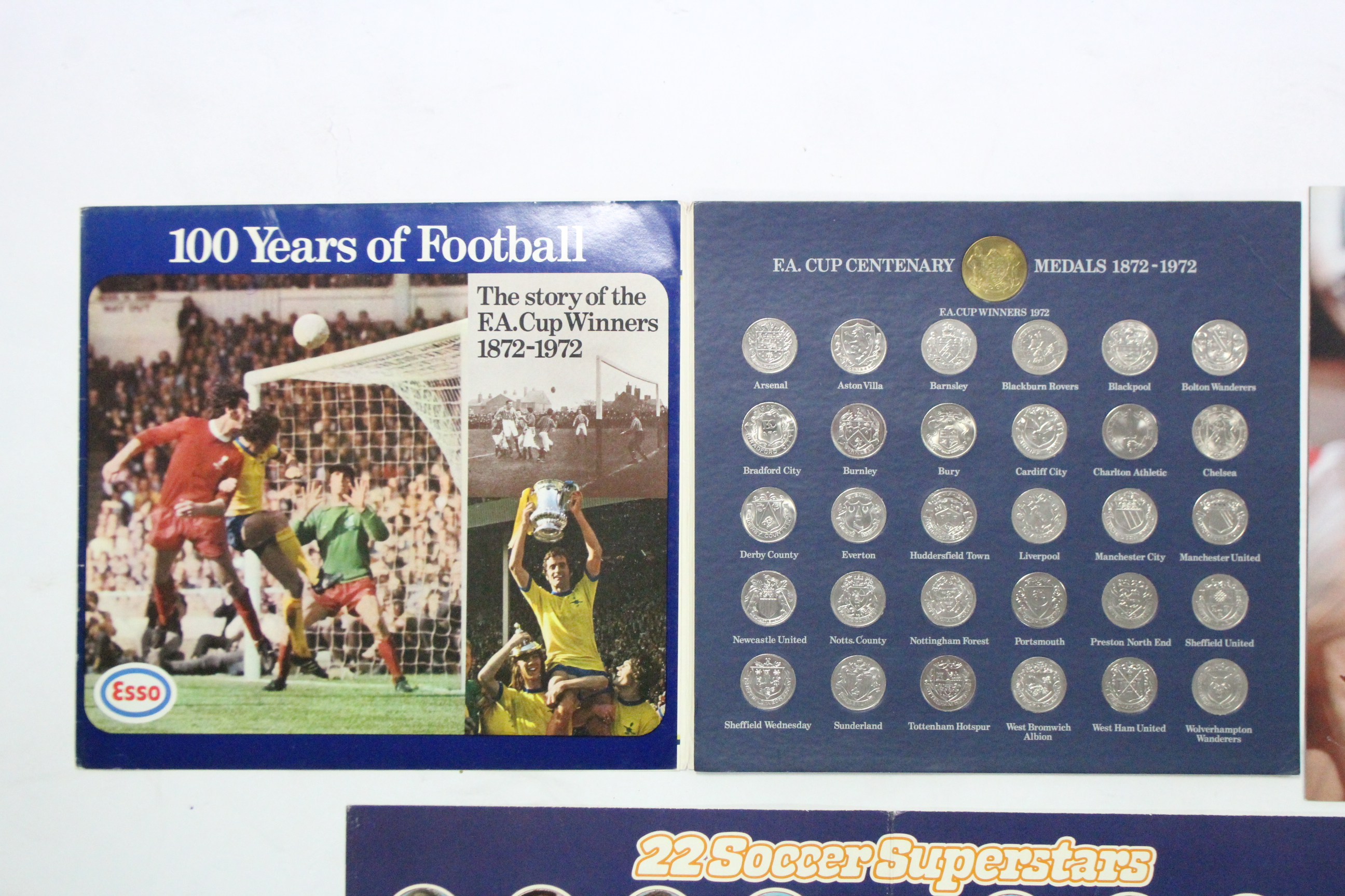 An Esso coin set “F. A. Cup Centenary 1872-1972”; a ditto “Top Team Collection” set; & a Sainsbury’s - Image 2 of 5