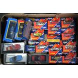 Approximately forty various Corgi scale model vehicles, all boxed.