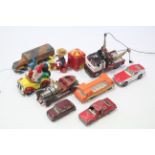 A Corgi Comics die-cast “Noddy’s Car”; together with approximately twenty various other scale