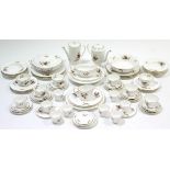 A Royal Worcester “Golden Harvest pattern” bone china extensive one hundred piece part dinner &