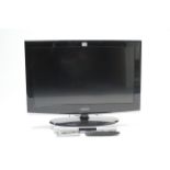 A Samsung HD Ready 31" television; & a Toshiba DVD player, each with remote control, w.o.