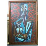 Various decorative paintings; prints; & picture frames.