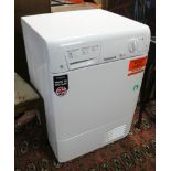 A Hotpoint 7kg tumble dryer in white-finish case, w.o.