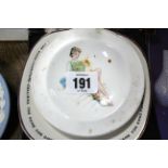 Various items of Wedgwood Jasperware; various mid-20th century ceramics; & various advertising