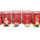 Six Royal Doulton Bunnykins character figures “Captain’s Wife”; “Chef”; “Land Girl”; “Little