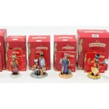 Five Royal Doulton Bunnykins character figures “Evacuee’s”; “Mother”; “Plumber”; “Randolf The