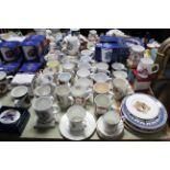 Various items of Royal Commemorative China & Glassware.