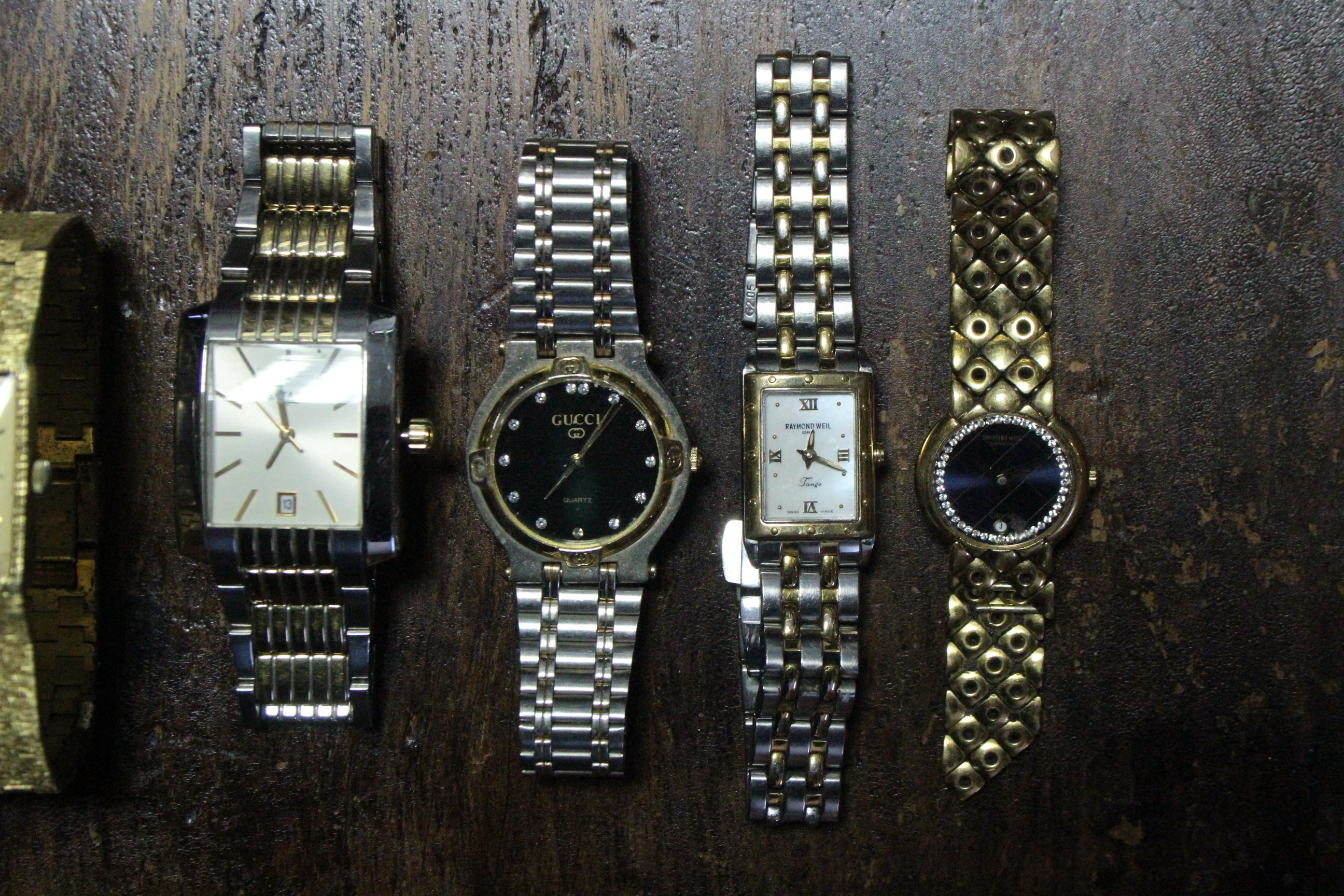 Seven various ladies’ & gent’s wristwatches; together with various items of decorative china; & - Image 2 of 6