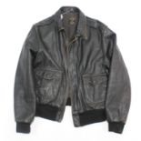 A Brogden Track black leather gent’s jacket (XL).