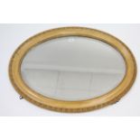 Three oval wall mirrors (various sizes).