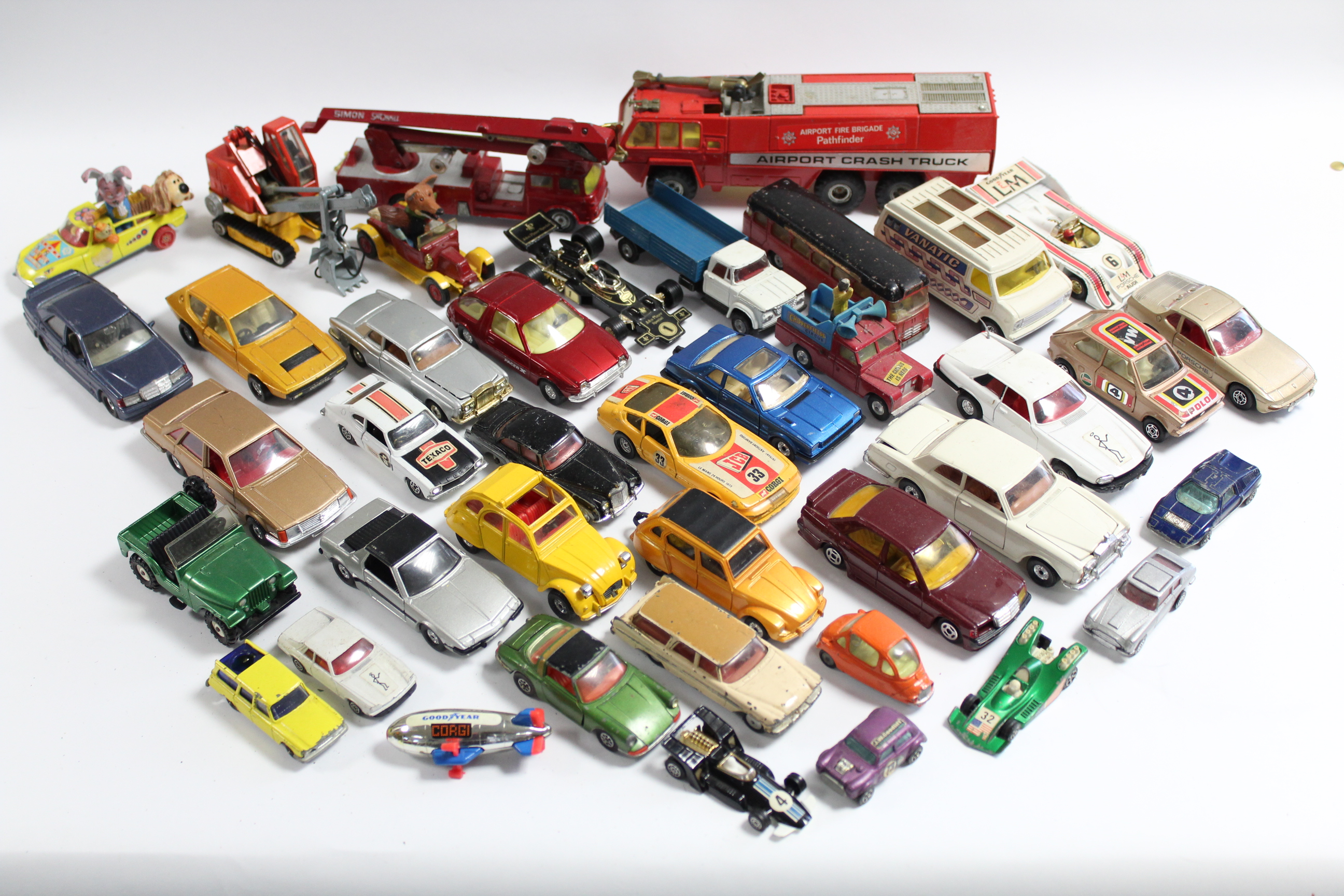 Approximately sixty various Corgi scale model vehicles, all un-boxed. - Image 2 of 2