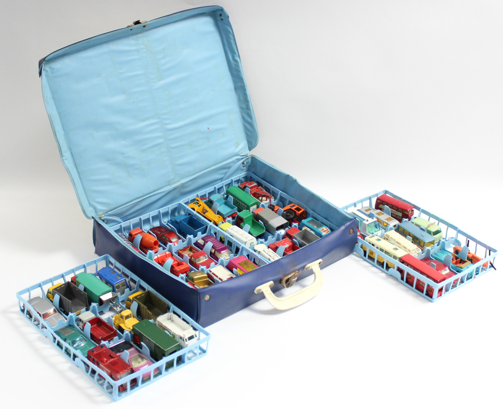 A Matchbox Series “No. 41” Collector’s Case containing forty-eight scale model vehicles. - Image 2 of 4