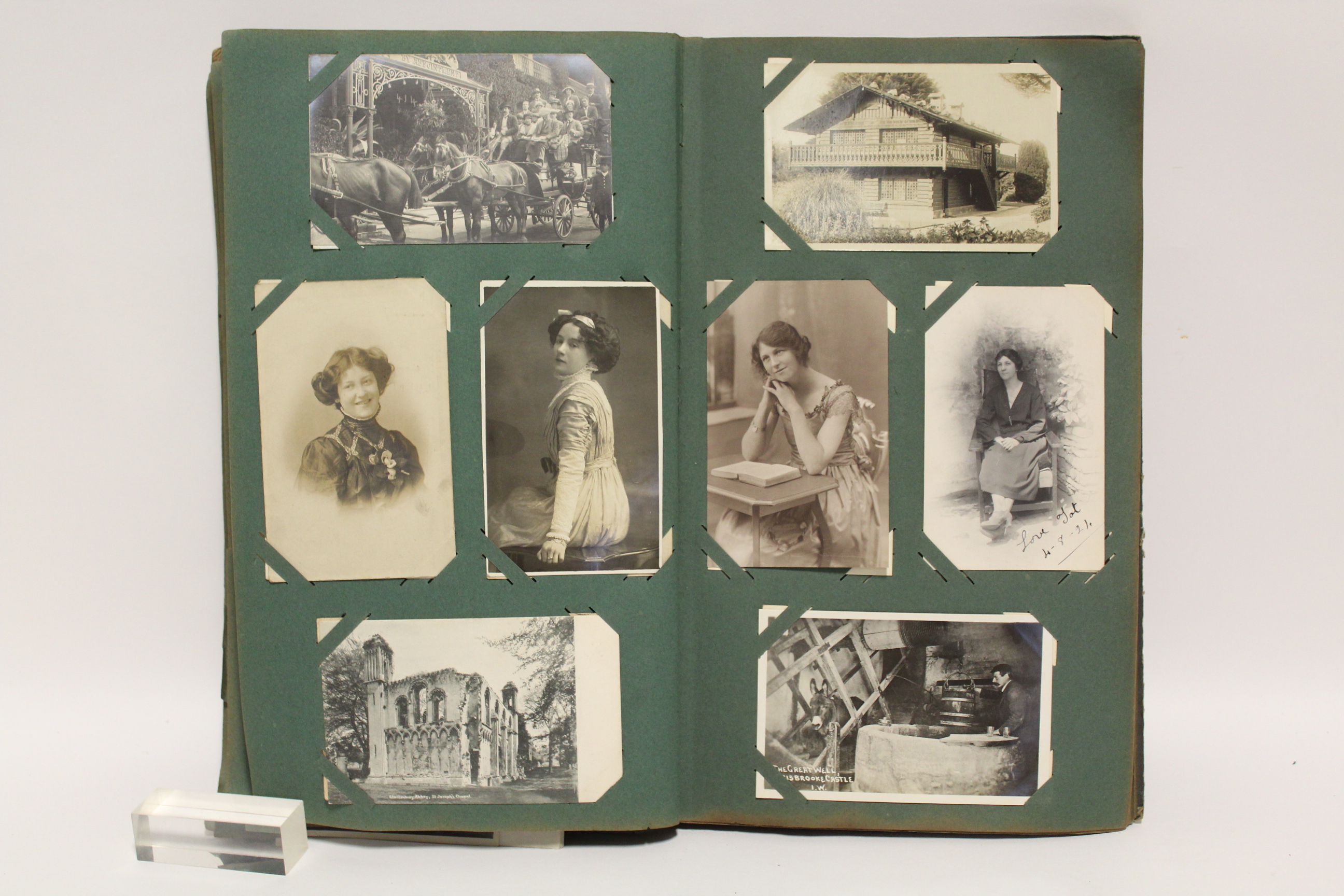 An album of approximately one hundred postcards, early-mid 20th century; & various family - Image 5 of 11