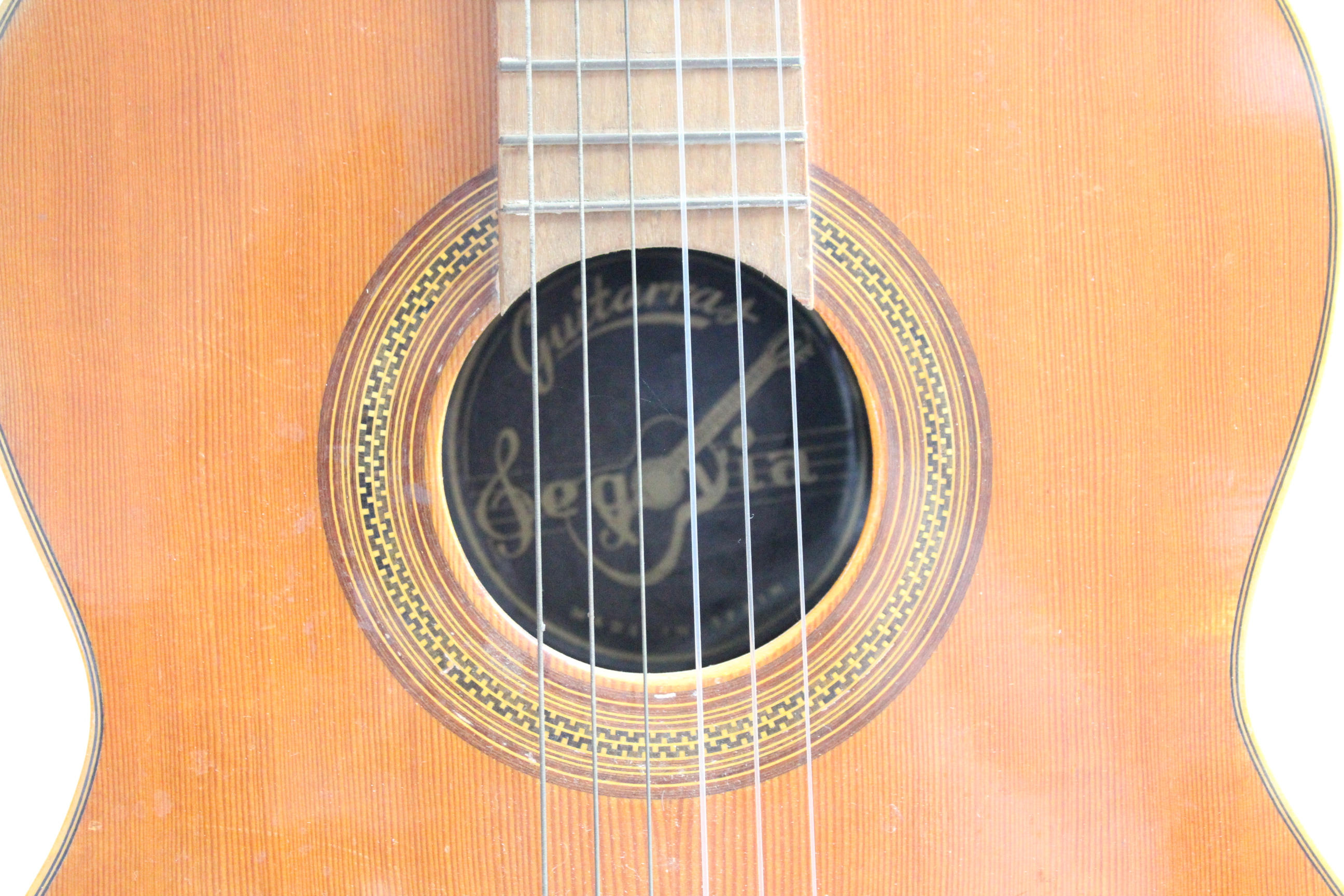 A Spanish six-string acoustic guitar. - Image 2 of 4