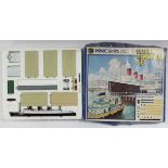 A Hornby Minic ships “Ocean Terminal Set”, incomplete, boxed.