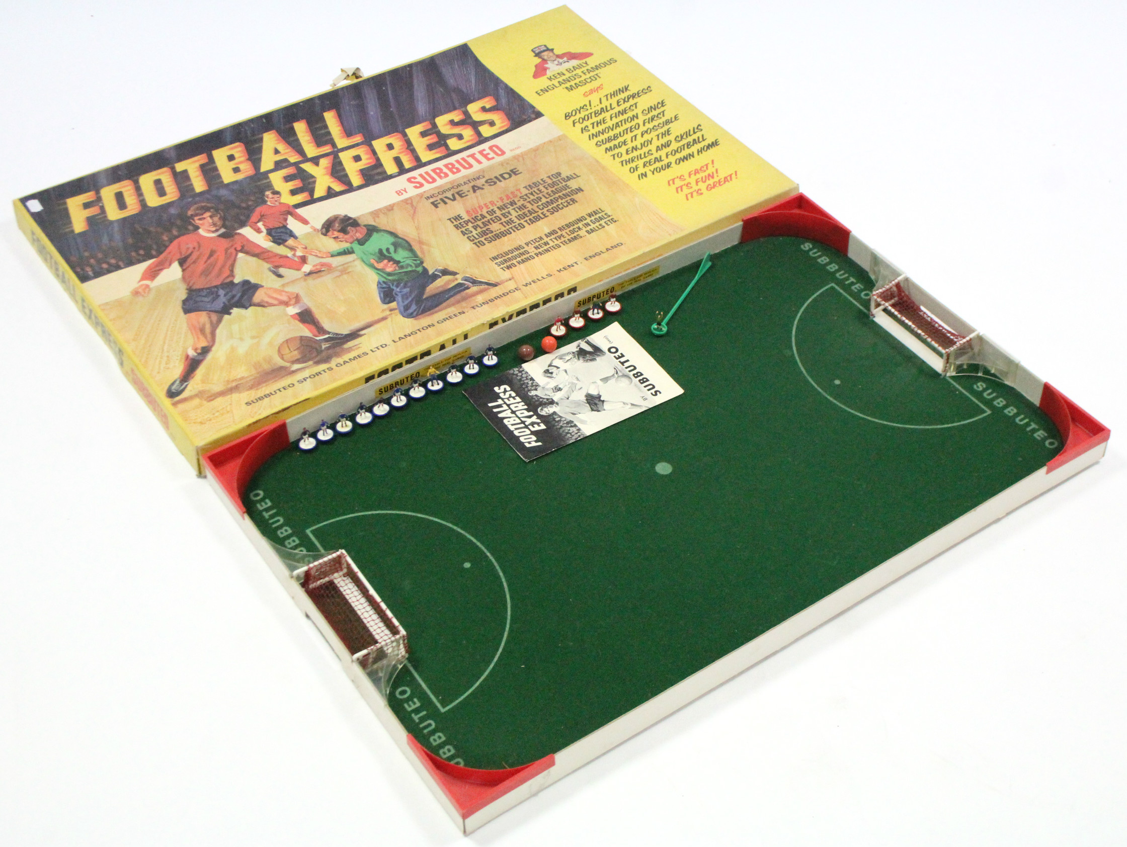 A Subbuteo “Football Express” table game; a Subbuteo “Astro Pitch”, both boxed; & various ditto