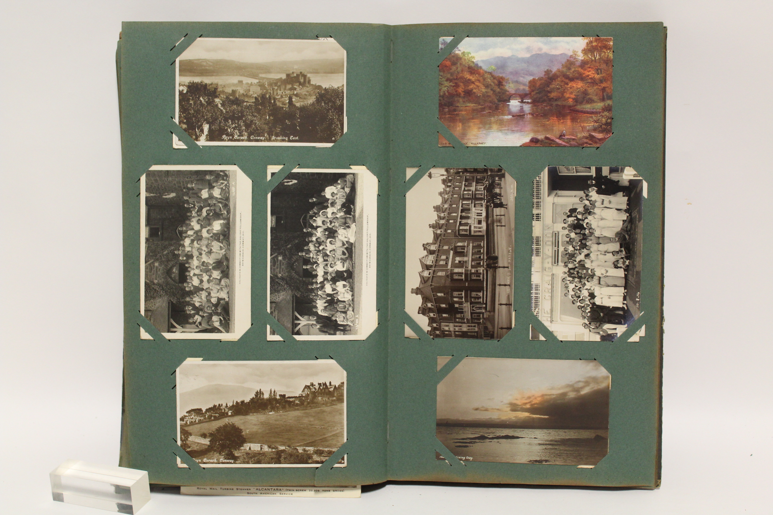 An album of approximately one hundred postcards, early-mid 20th century; & various family - Image 9 of 11