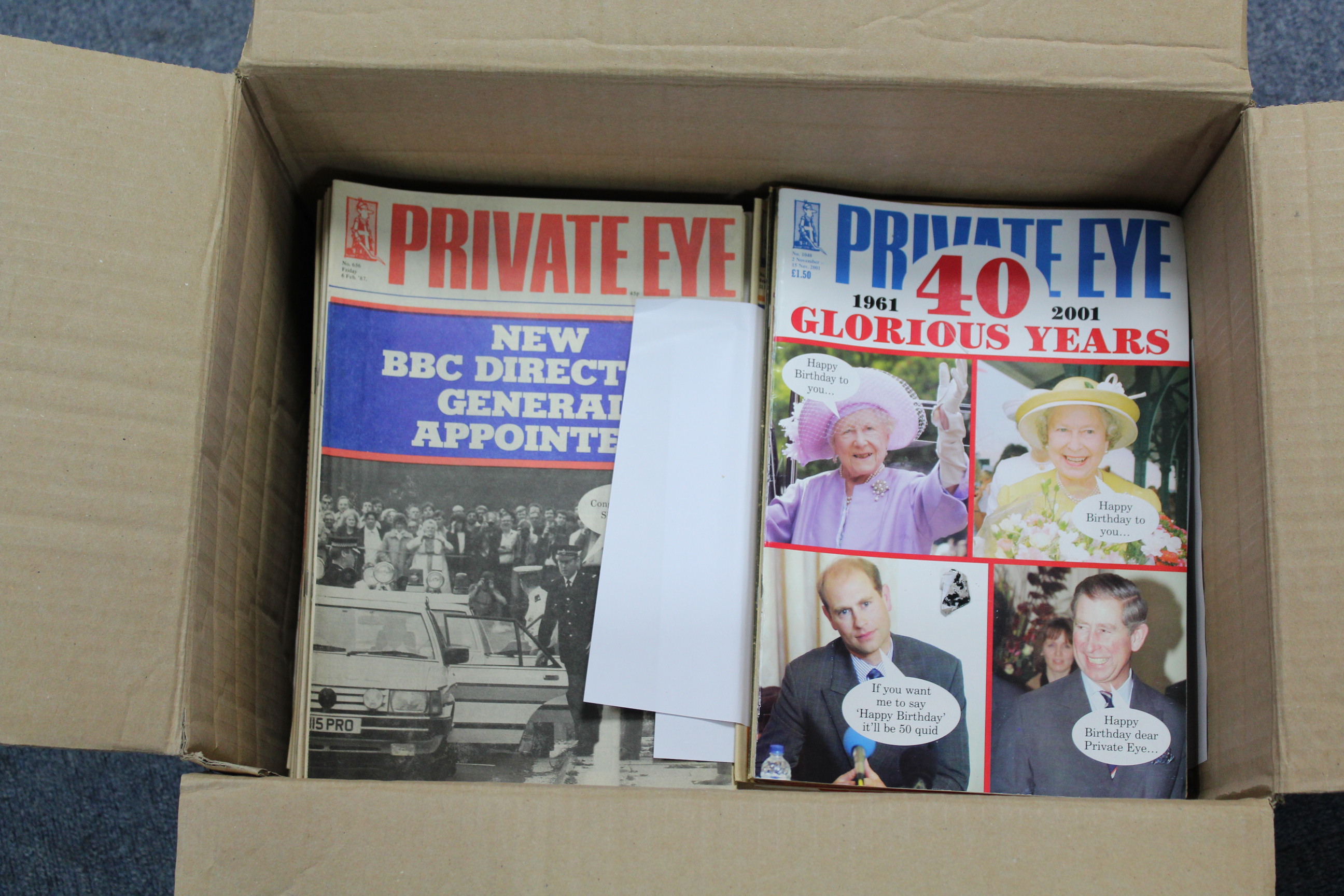 A collection of two hundred & forty-four “Private Eye” magazines, circa 1970’s onwards. - Image 2 of 4