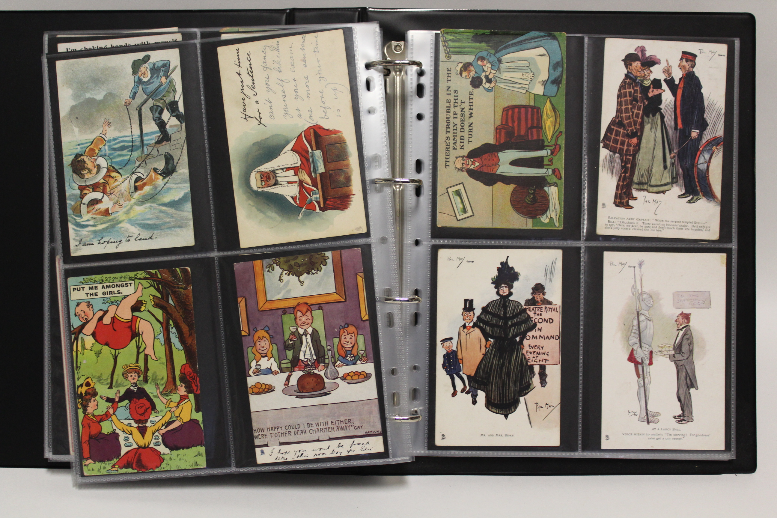 An Album of approximately two hundred & fifty postcards, early-mid 20th century – all artist drawn - Image 10 of 10