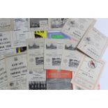 Thirty-six various Bath City home & away F. A. cup football programmes, circa 1957-1993.