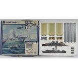 A Hornby Minic Ships “Naval Harbour Set”, complete, boxed.