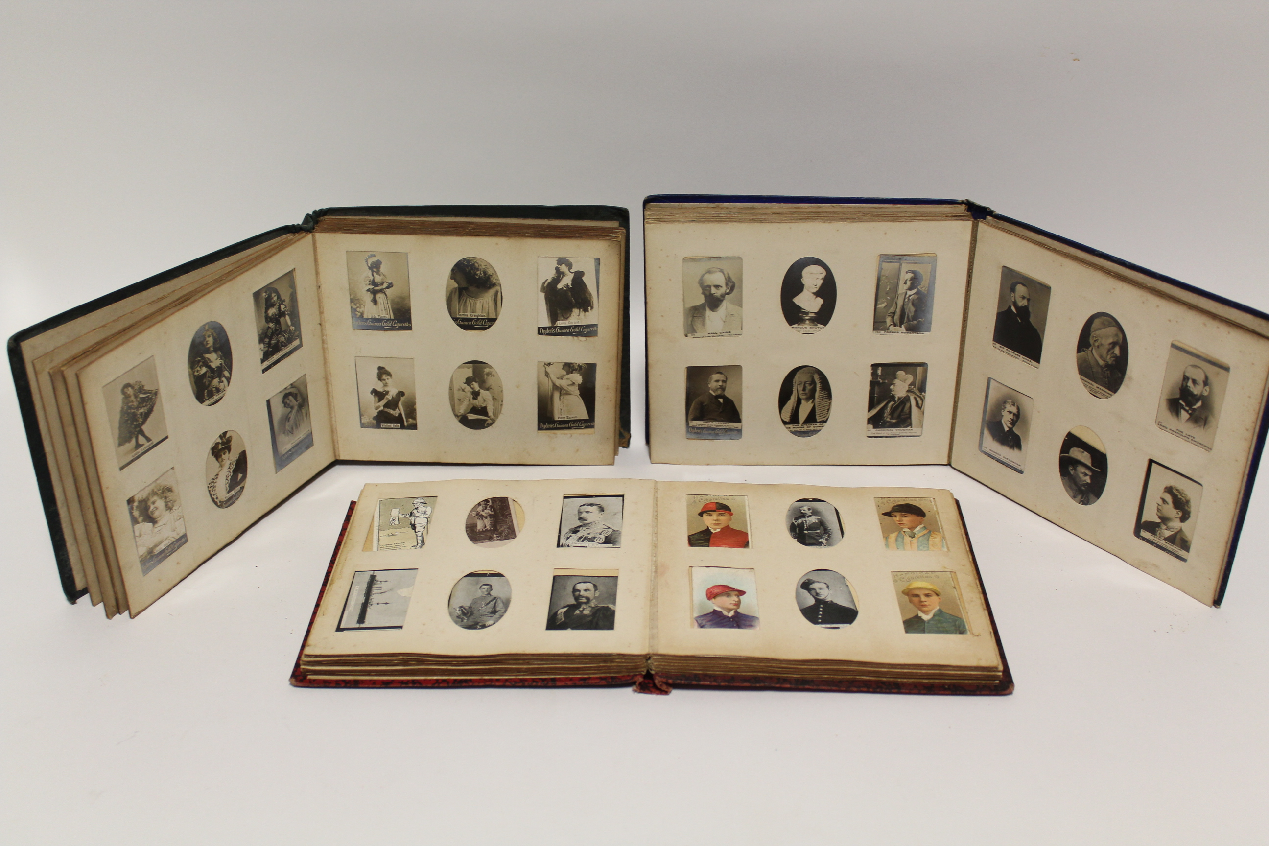 Three Ogdens photo albums containing numerous Ogdens cigarette cards. - Image 2 of 4