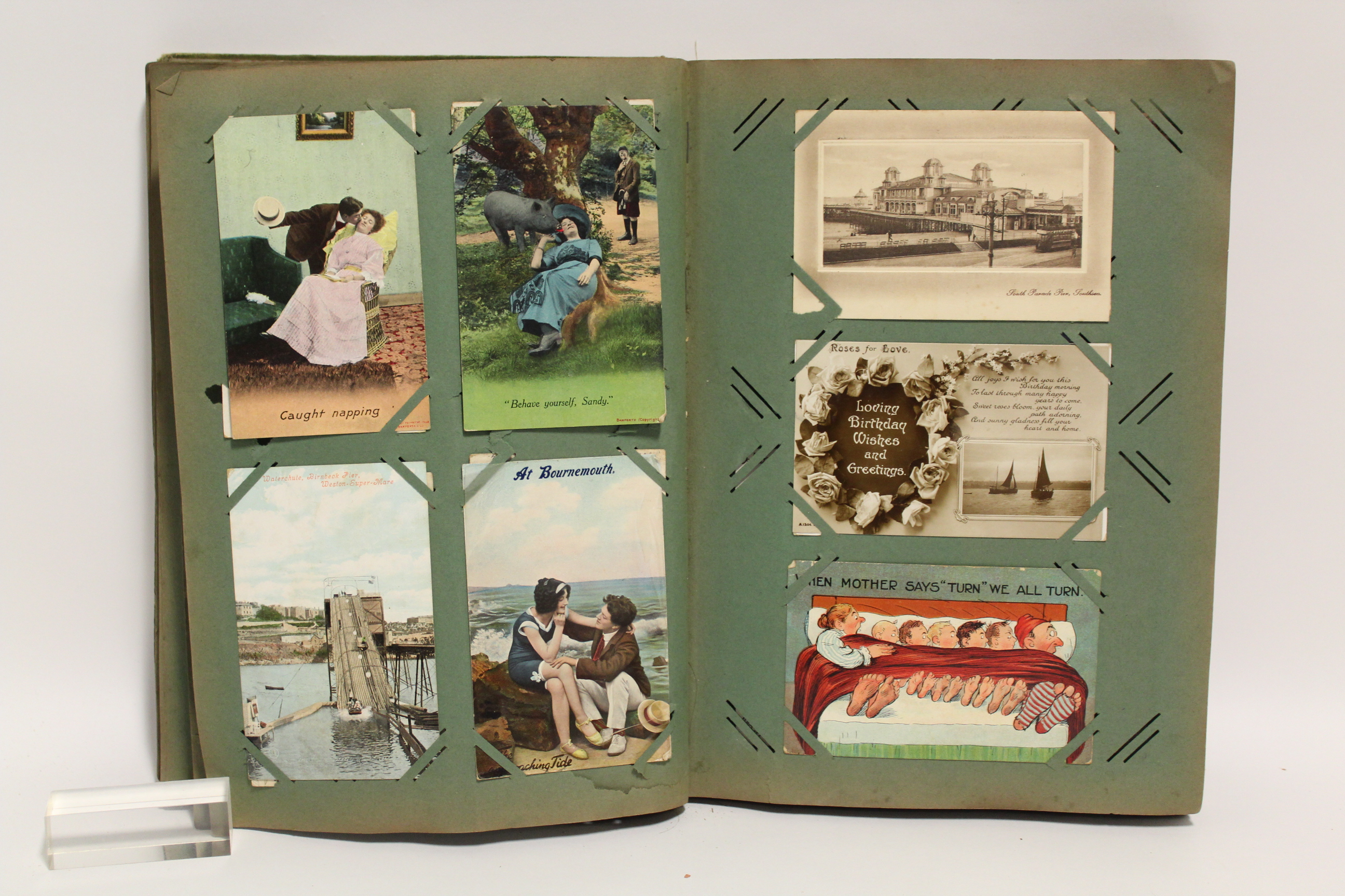 AN ALBUM OF APPROXIMATELY TWO HUNDRED POSTCARDS, EARLY-MID 20th CENTURY – BRITISH VIEWS, - Image 10 of 17