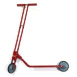 A mid-20th century Tri-ang red painted child’s scooter.