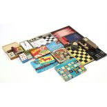 Various sets of playing cards, etc.