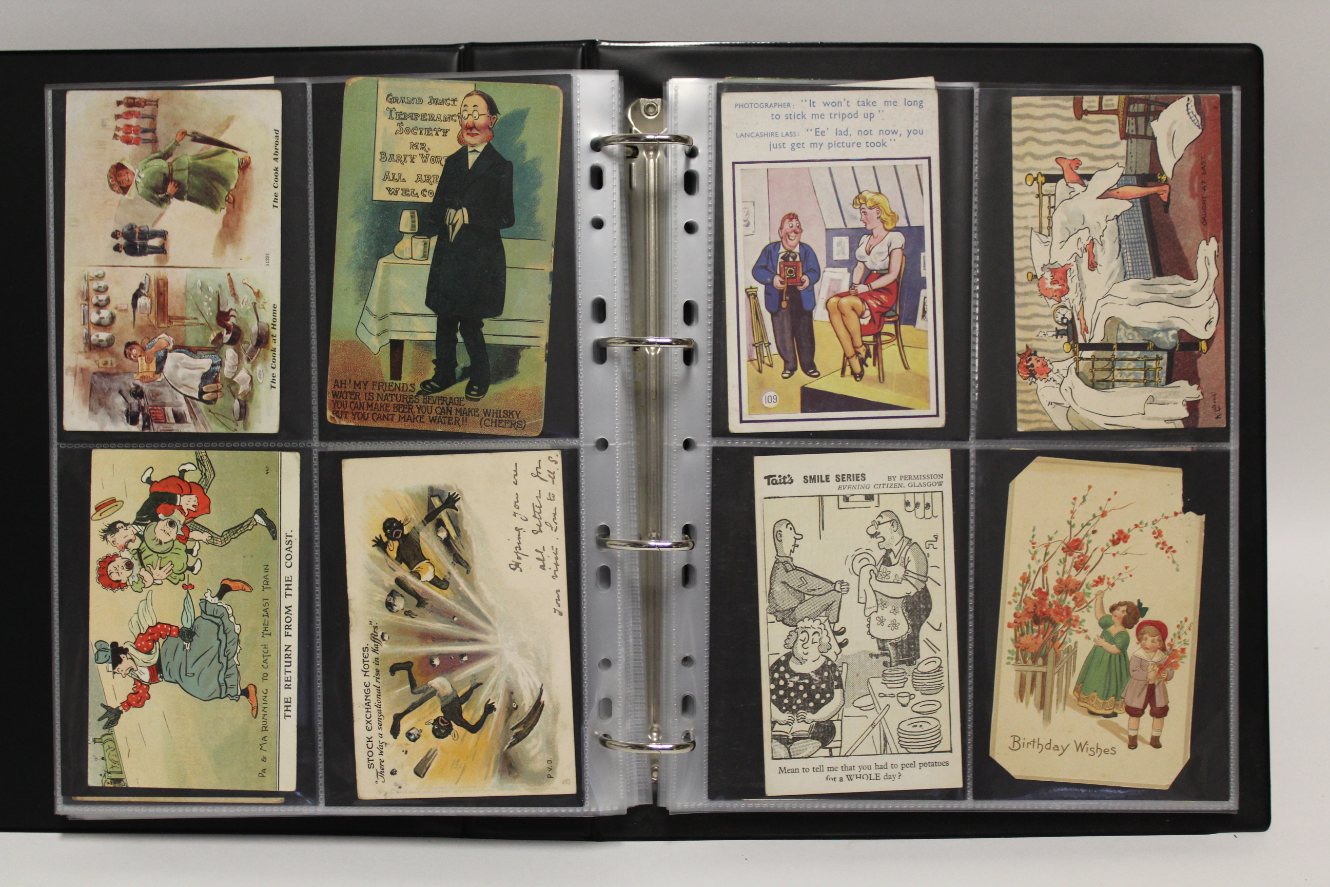 An Album of approximately two hundred & fifty postcards, early-mid 20th century – all artist drawn - Image 8 of 10