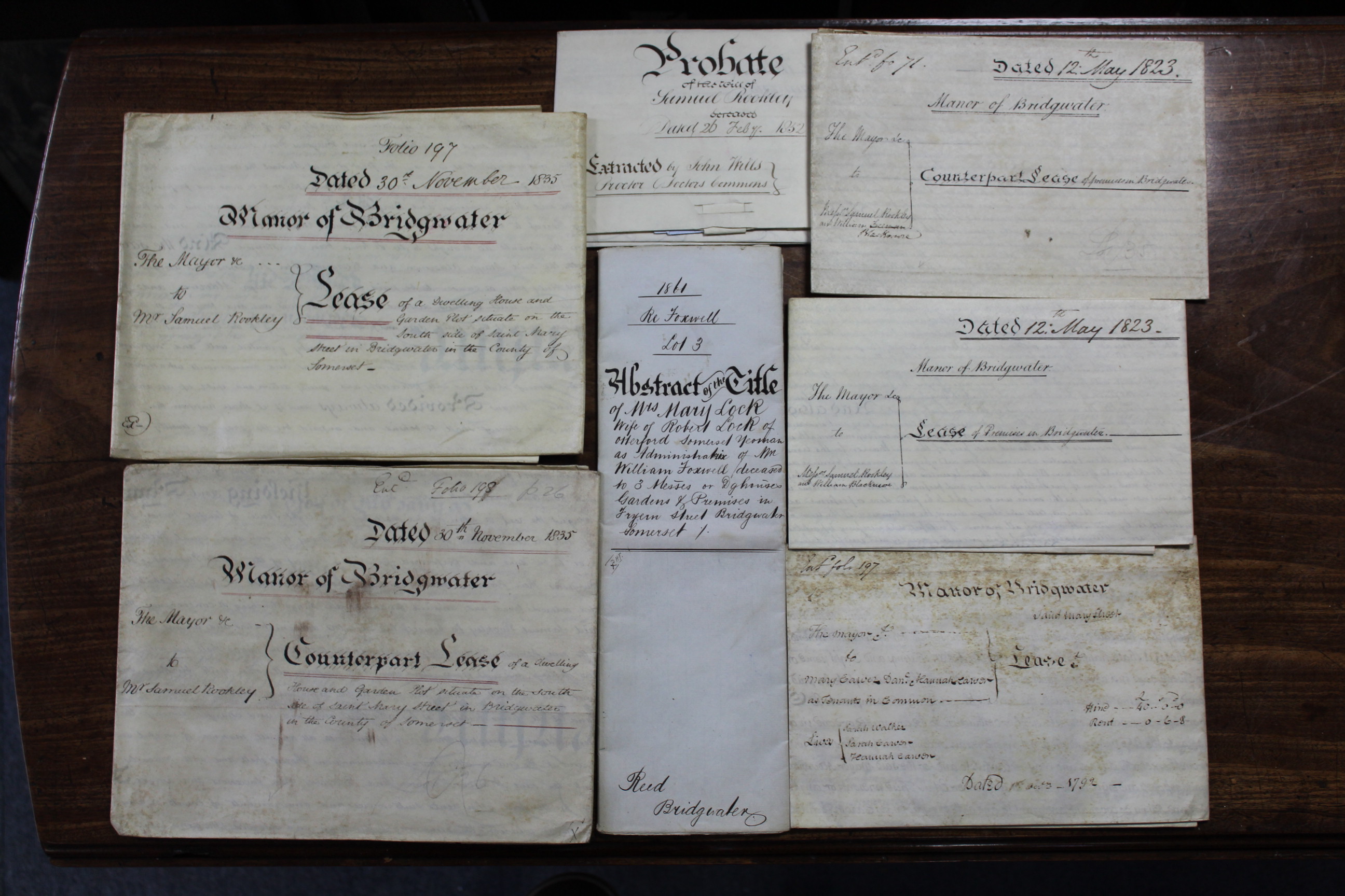 Nine various 19th century indentures on vellum, unframed. - Image 2 of 2